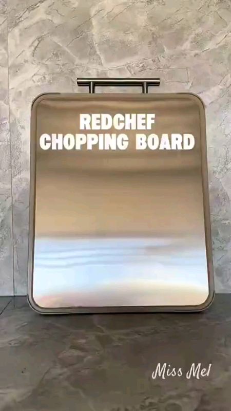 Double Sided Stainless Steel Chopping Board #NEW #choppingboard #kitchenessential ##trending #viral #shopeefinds #fyp #MasMuraSaShopee