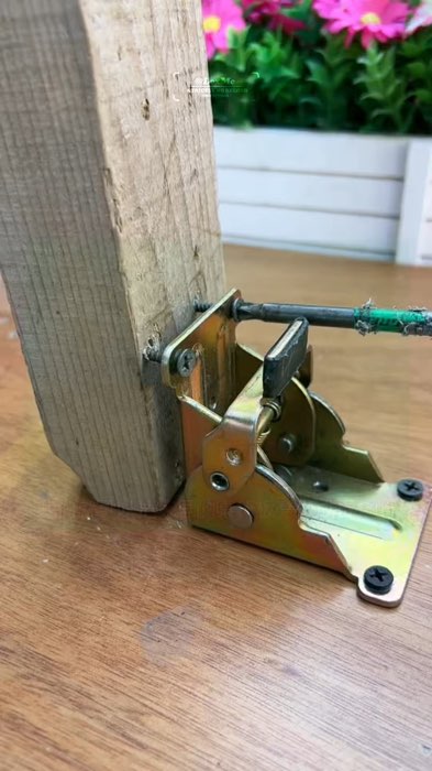 90 degree self-locking folding hinge bed table and chair  #furniture #DIY #HomeRepair