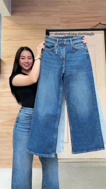 Wide leg jeans#MasMuraSaShopee #FreeCoinsInShopeeVideo #trending #MasMuraSaShopeeVideo #trend #affordable #afford #flashdeals #great #deal #FlashDeal