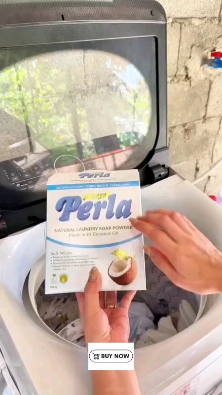 Perla Natural Laundry Soap Powder #FreeCoinsInShopeeVideo #ShopeePHPaydaySale #MasMuraSaShopee