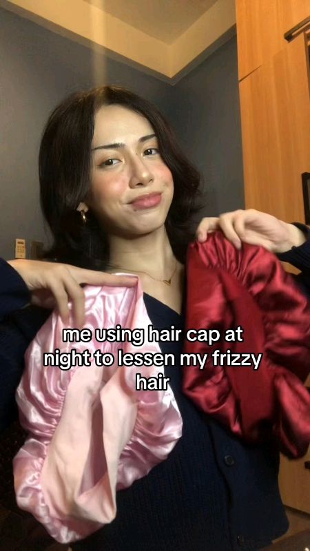 Silk Hair Cap #silkhaircap #haircap #silkhairbonnet #hairbonnet