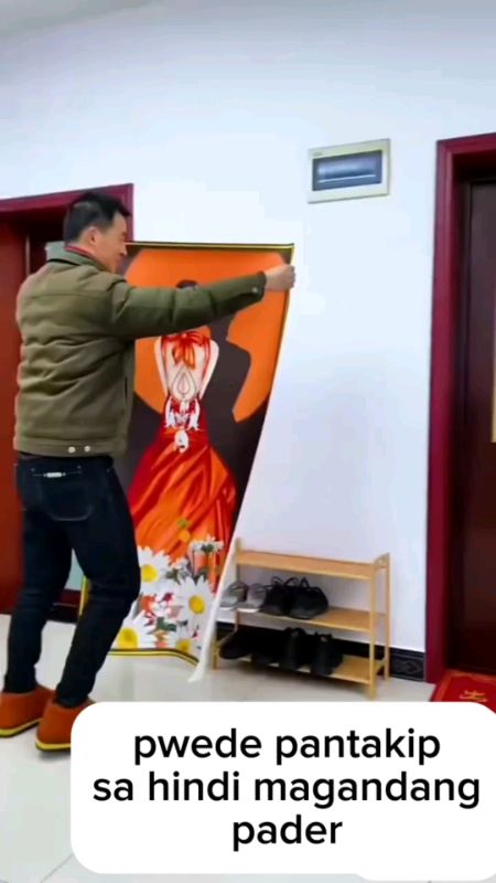 Self Adhesive Decorative Painting #ShopeePayDaySale #FreeCoinsInShopeeVideo #MasMuraSaShopee