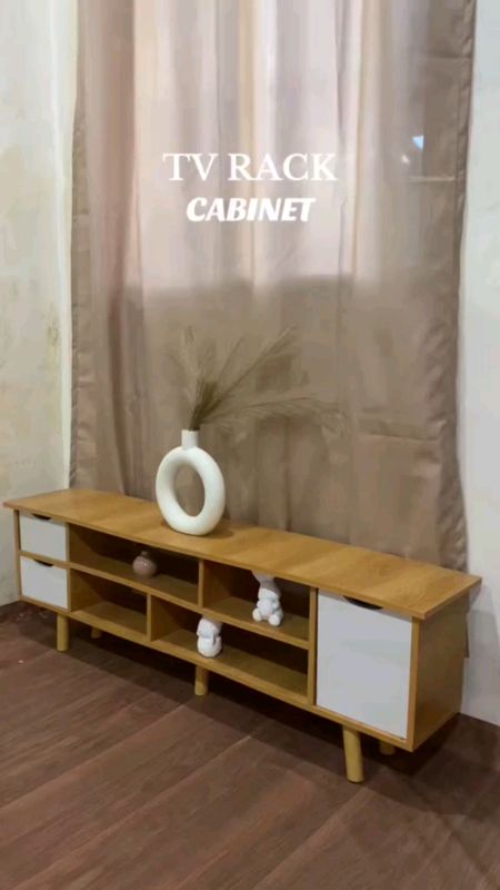 #TVRack #TVStandCabinet #TableFurniture #Trending #Viral #MasMuraSaShopee #Fyp