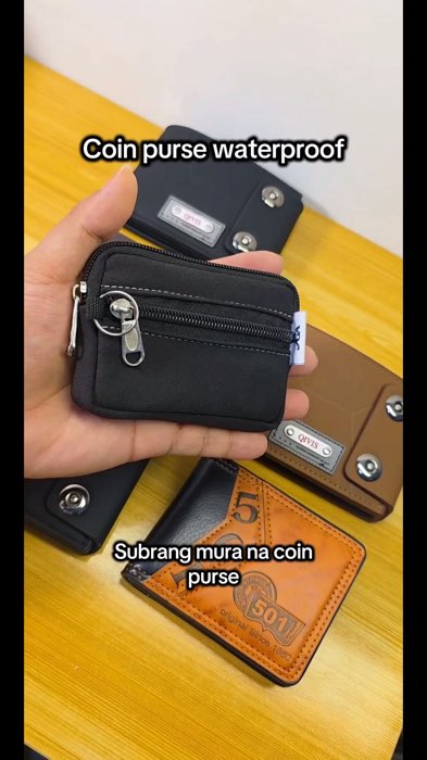 Grabe to presyong pamigay!!!! Coin purse waterproof. Subrang mura na coin purse #wallet #coinpurse #pitaka #barya #lagayan #accesories