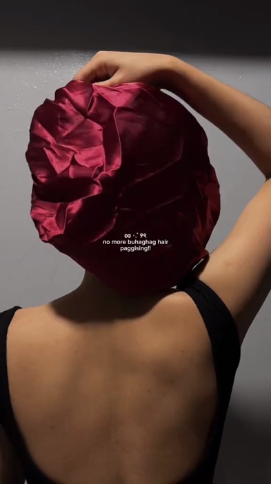 Sleep cap silk #shopeeVideo #FreeCoinsInShopeeVideo #HugotSaShopee #WishMoSagotKo #MasMuraSaShopee #Shopee33InstantSurprise #ShopeePHPaydaySale