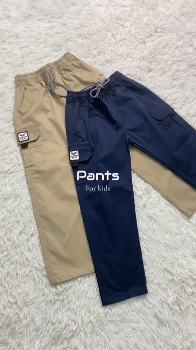 ￼New Simple and Stylish Straight Cargo Pants, Boys' Sports Long Pants Buynow!!! #fyp #trending #followers #shopee #cargopants