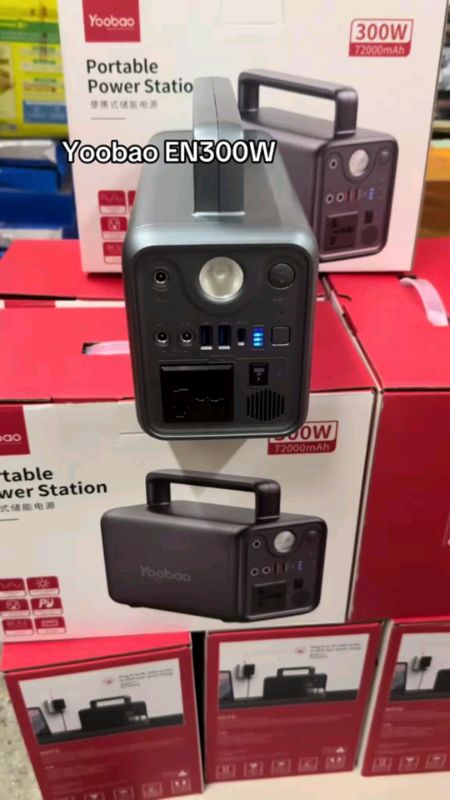Yoobao EN300WLPD PD65 300W 72000mAh Multi-Funion Portable Power Station LED Light High Capacity#MasMuraSaShopee