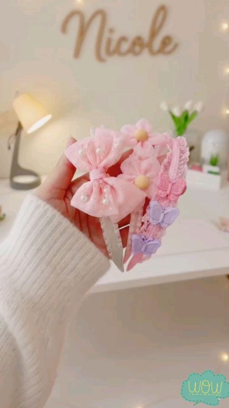 #HairAccessories #Headband#KidsFashion #GirlAccessories #PinkHeadband#BowHeadband #FlowerHeadband #Princesshairbands #CuteHairClips #BabyHair#toddler