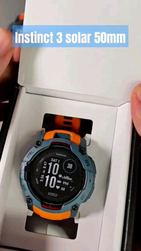 #GARMIN INSTINCT 3,SOLAR POWERED limited edition, outdoor fitness#INSTINCT3#SOLARPOWERED#OUTDOORFITNESS#FYP#MASMURASASHOPEE #affordable💯✅ #QUALITY💯