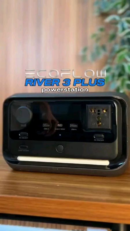 EcoFlow River 3 Plus Portable Power Station #EcoFlow #highquality #portable #PowerStation #powersupply #emergencyuse #MasMuraSaShopee #fyp #foryou