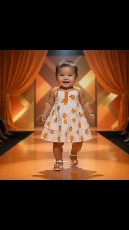 Looms Infants 0-12 Months Dress Orange Farm Collection #looms #infants #shopee #checkoutna #cashback #megadiscount #fyp