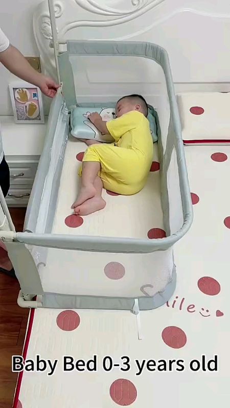 #NIVICO BEBE #Baby #Crib With #MosquitoNet Anti-pressure #foldable #fence For #baby Bed Set For #Newborn #trending #tool #fashion #diy