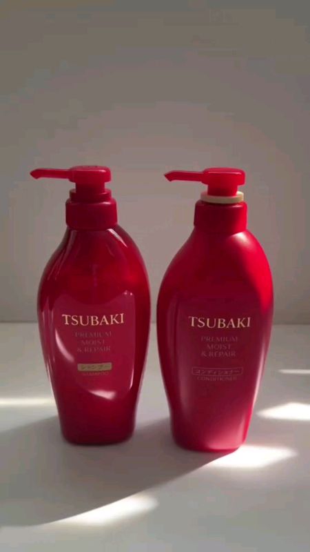Tsubaki Premium Moist & Repair Shampoo & Conditioner #shampoo #conditioner #premiumshampoo #tsubaki #HugotSaShopee