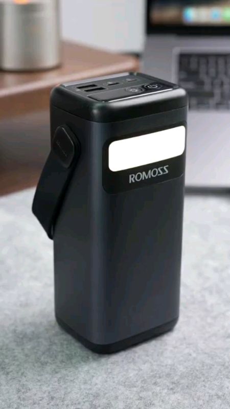 #Romoss PMT40 40000mAh 65W Led Display Fast Charging Emergency Lighting Feature 2Input & 3Output #freecoinsinShopeeVideo #HugotsaShopee