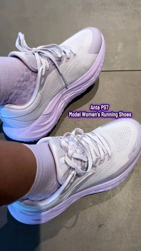 #ANTA TRAVEL PG 7 women sports running shoes mesh breathable lightweight#travelPG7#sportsrunningshoes#meshbreathable#LIGHTWEIGHT #fyp#masmurasashopee✅