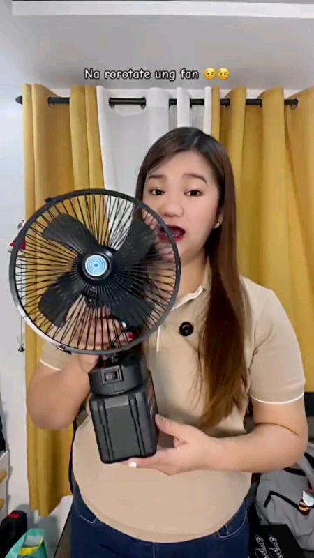 #cordlessfan  - 8 inch 40000MAH #rechargeablefan  - 90°~135° Adjustable angle High Power Desk Fan #shopeefinds