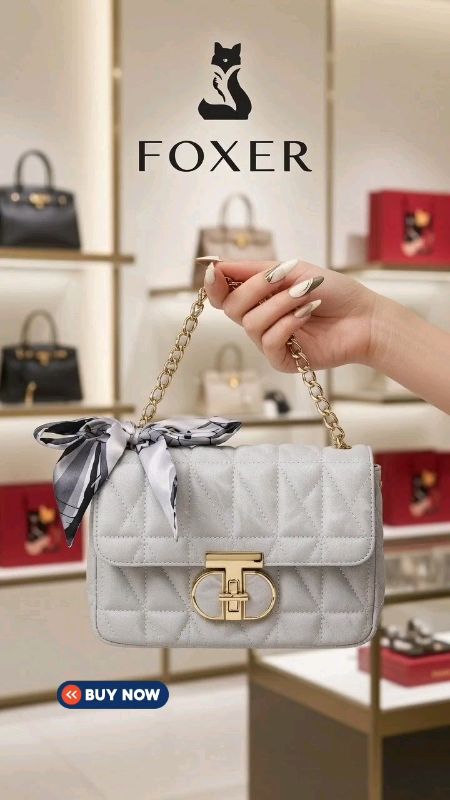 #FOXER Women's Crossbody Bag Fashion Versatile  Chain Bag Shoulder Bag . Get it on #Shopee now! #pinakamurasashopee