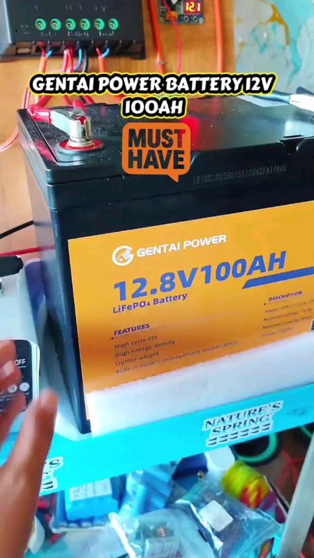 #GENTAI POWER #LIFEPO4 BATTERY #battery #SolarSetup