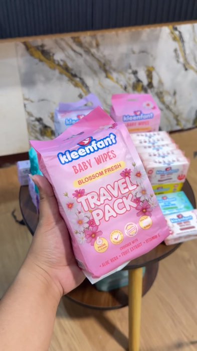 Kleenfant Mini Travel Wipes