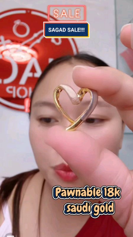 #gold #18ksaudigold #saudigold #18k #pawnable #freecoinsinshopeevideo #masmurasashopee #shopeePhpaydaysale #hugotsashopee #vir #trending #shopeefinds