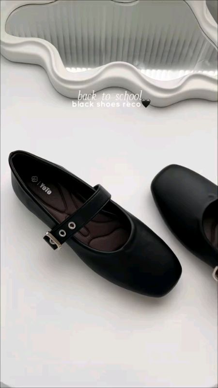 Yoto Black Shoes #BlackShoes #checkout #shoppe
