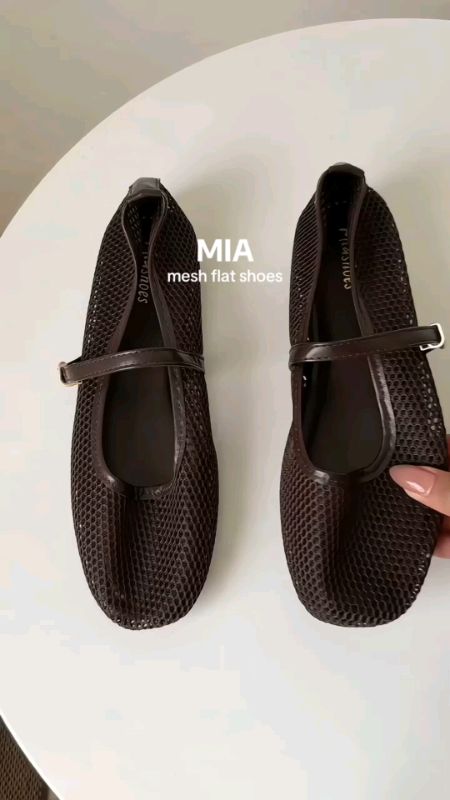 Mia Shoes Soft Sole Flats Mesh Shoes #MasMuraSaShopee #miashoes #softsole #flat #meshshoes