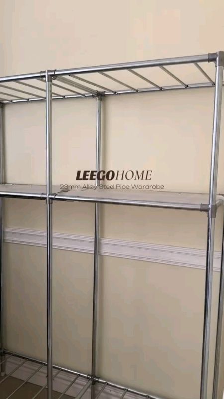 Leegoo Home Wardrobe 23mm Steelpipe Alloy connector! Check out na! #wardrobe #ShopeePHPaydaySale #MasMuraSaShopee #FreeCoinsInShopeeVideo