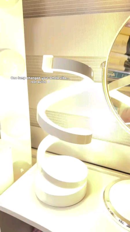 Elegant Spiral LED Desk Lamps #Shopee33InstantSurprise #HugotSaShopee #WishListMoSagotKo #ShopeePHPayDaySale #MasMuraSaShopee #FreeCoinsInShopeeVideo