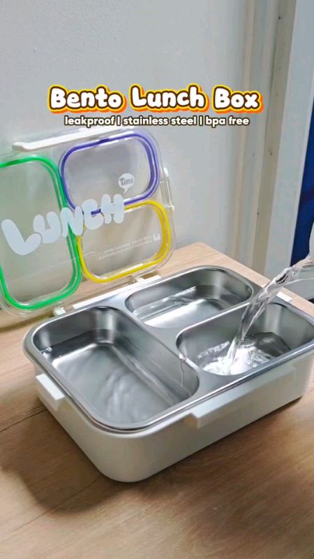 Bento Lunch Box Leak proof#masmurasashoppee #shopeepaydaysale #HugotSaShopee #freecoinssashopee #MasMuraSaShopee #fyp #viral #trending