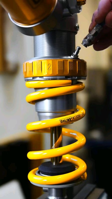 ohlins Shock Rear Shock Gas 300mm Shock Mio/Beat/Click Aadjustable with Bolts (1pcs）#Ohlins #rearshock