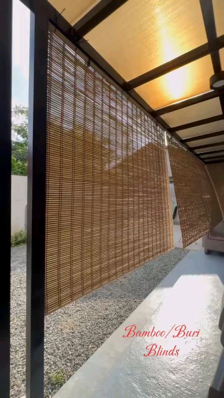 Sa wakas hindi na mainit sa bahay 🤭✨ #bambooblinds #rollupblinds #bamboo #buriblinds #masmurasashopee #freecoinsinshopeevideo