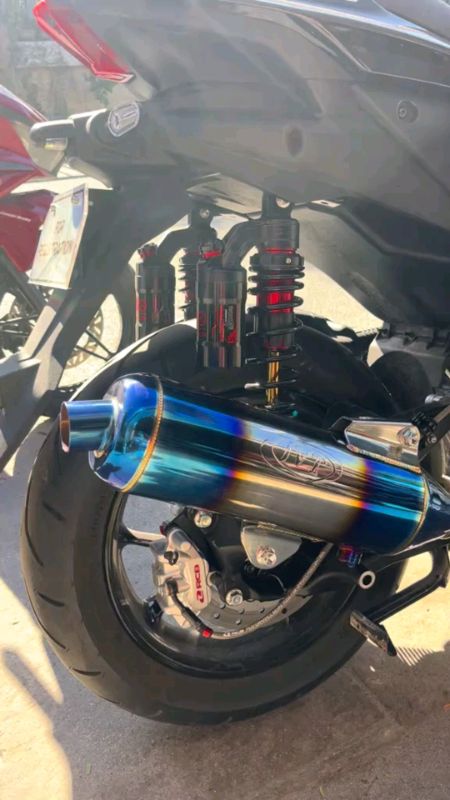 JVT PIPE NMAX2020 V2/AEROX V2 TITANIUM#checkoutnow #masmurasashoppe #shopyourneedsandwants