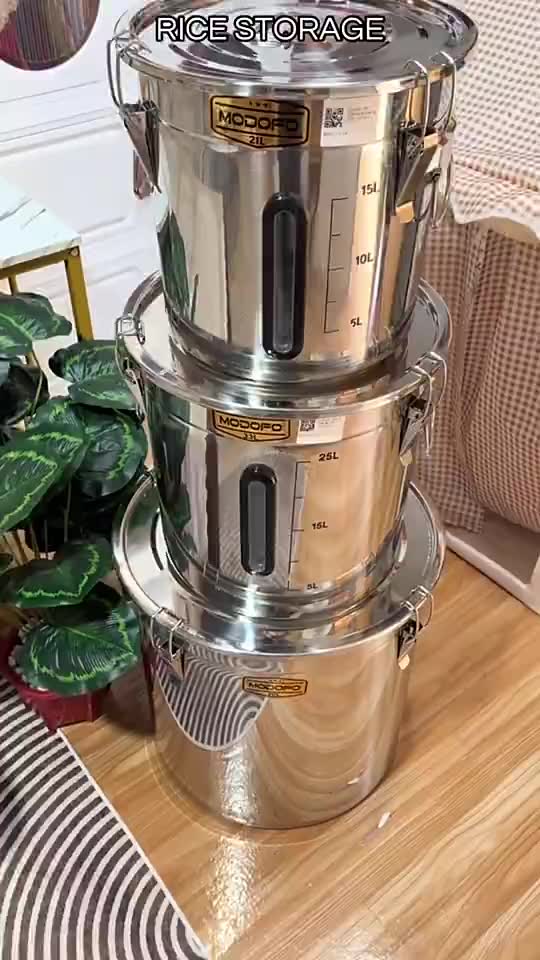 Stainless Rice Dispenser