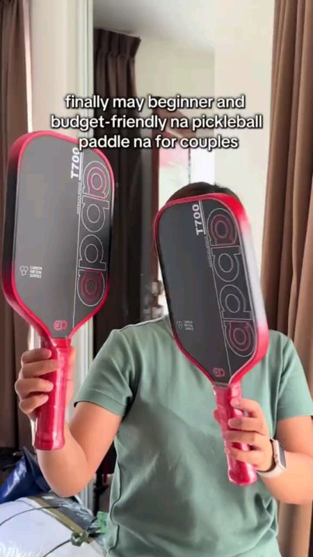 Pickleball Paddle Set 2 Rackets + 4 Pickleballs + Storage Bag #MasMuraSaShopee #ShopeePHPaydaySale #FreeCoinsInShopeeVideo