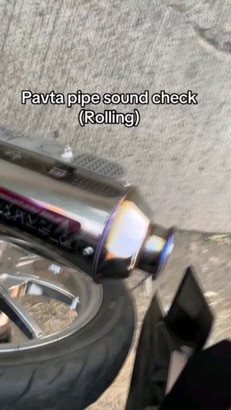 Exhaust Pipe 28mm Standard Racing Original Pavta 1set Mio i 125 Mio Sporty BEAT Fi Click 125/150 i N-Max v2/Aerox v2 #pavta #originalpavta