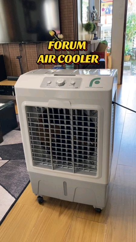 #FORUM Air cooler large aircon Three speed air cooler fan with water tank portable aircon#FreeCoinsinShopeeVideo#MasMuraSaShopee