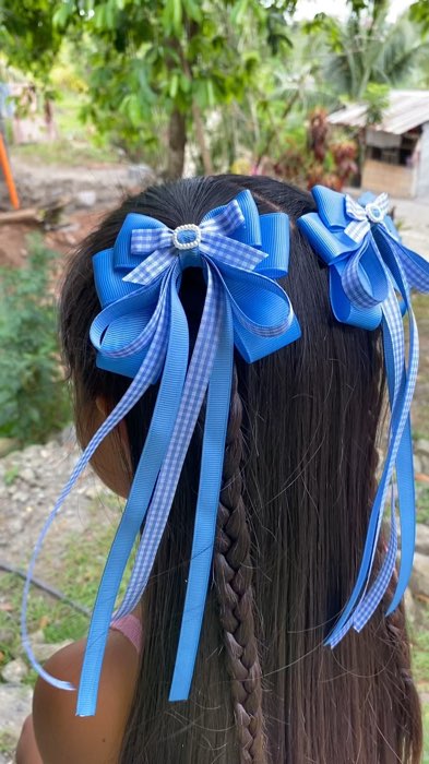 Gingham stripes ribbon for DIYs#Summer #scarf #trending #fyp #shopee ##ginghamribbon #gingham #ribbon #diys