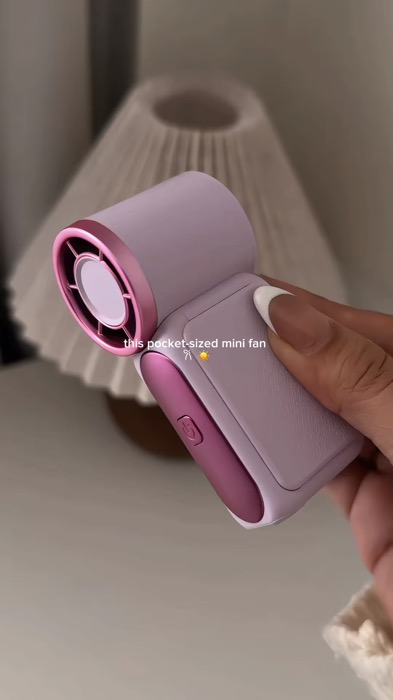 cute fan pero powerful ang hangin #minifan #turbofan #checkout
