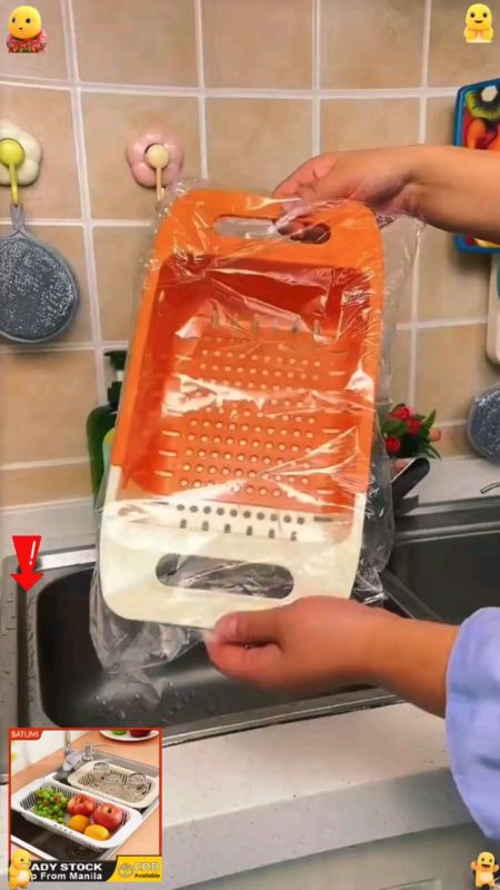 Sink Strainer Expandable Drain Vegetable Fruit Drainer Basket Space Saving Kitchen #Affordable #HighQuality #MasMuraSaShopee #ShopeeFreeCoinVideo