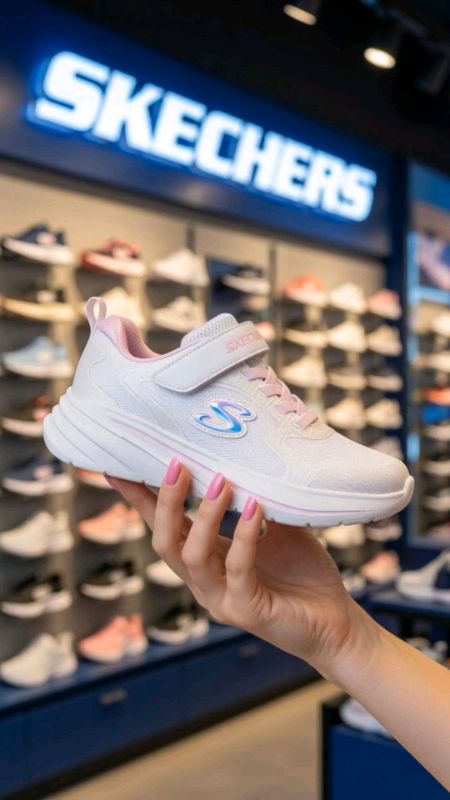 Skechers Wave 92 Girl's Lifestyle Shoes (Grade School / Teen) - Natural #MasMuraSaShopee