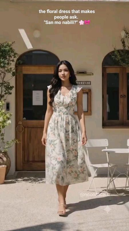 Kung nagdadalawang isip ka, eto na ang sign mo! 😏🌸🌷💖✨️ #elegantdress #OOTD #dress #shopeedeals #MasMuraSaShopee #lovito #lovitodress