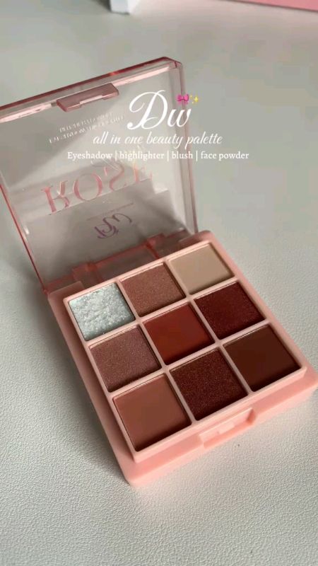 Miss coco DW 3 Layers Eyeshadow Powder Make Up set Eyeshadow Face Powder Blusher