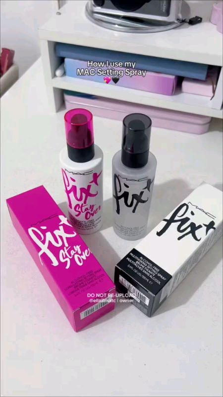 Authentic Mac fix+Stay Over Serring Spray for a whole day Makeup #mac #official #masettingspray #settingspray #authentic #makeup #legit #ladyibasket