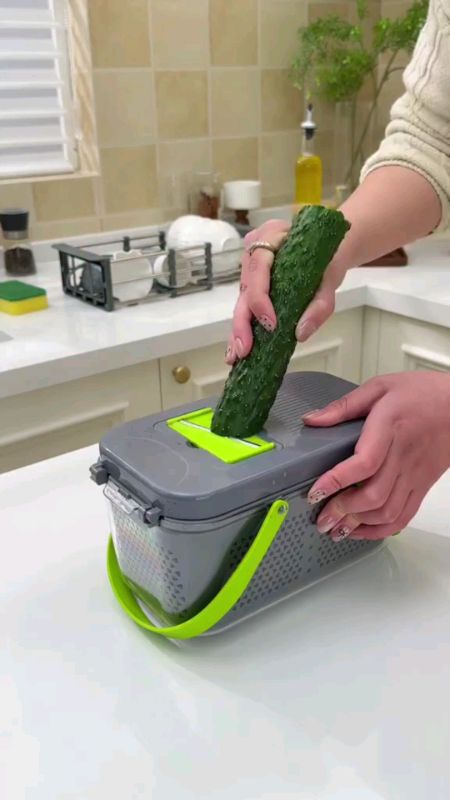 Multifunctional kitchen vegetable cutter,slicer,grater, onion and potato dicer #freeshippingshopee #COD #mas mura sa shopee