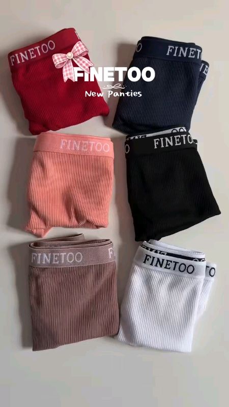 Buy 5 Take 1 Women Pure Cotton Panties Soft and Breathable Underwear Low-waist solid color Briefs#trend #ShopeePHPaydaySale #MasMuraSaShopee #FreeCoin