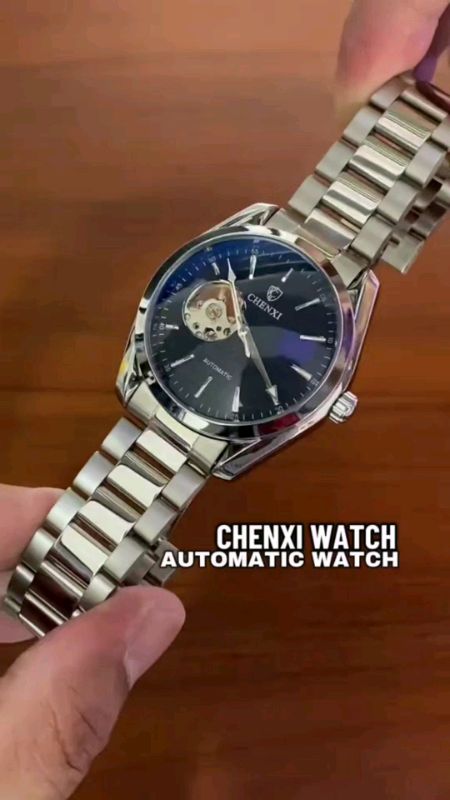 CHENXI Automatic Mens Watches Top Brand Mechanical Tourbillon Wrist Watch Waterproof #automaticwatch #waterproof #watch #luxurywatch