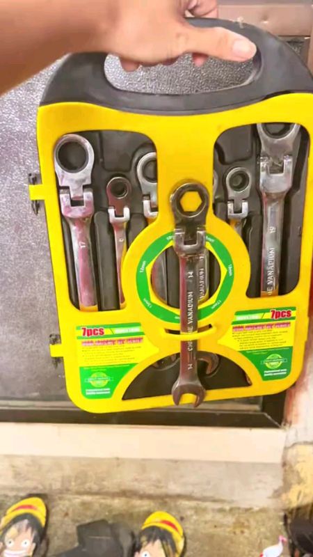 7pcs  gear wrench set #FreeCoinsInShopeeVideo #Hugotsashopee #shopeephpaydaysale #MasMuraSaShopee