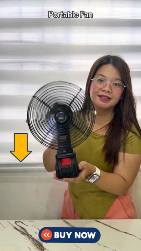 cordless fan 8inch 40000mah rechargeable #trending #fypp #FreeCoinsInShoppeeVideo #masmurasashoppee