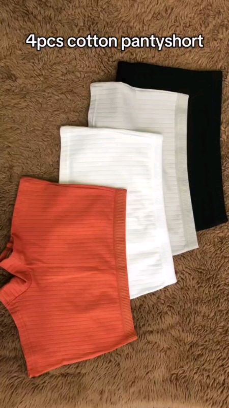 4 pcs Underwear For Women Pure Cotton # pantyshort#freecoinshopeevideo