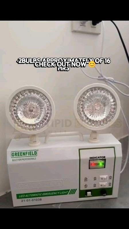 💡 Greenfield Emergency Light ⚡ #emergencylight #light #brownout  #MasMuraSaShopee #FreeCoinsInShopeeVideo #ShopeePHPaydaySale